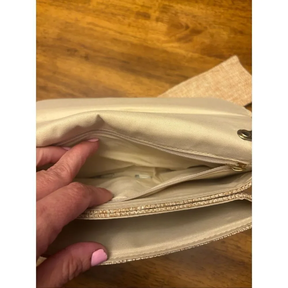 Bow bag clutch or shoulder purse